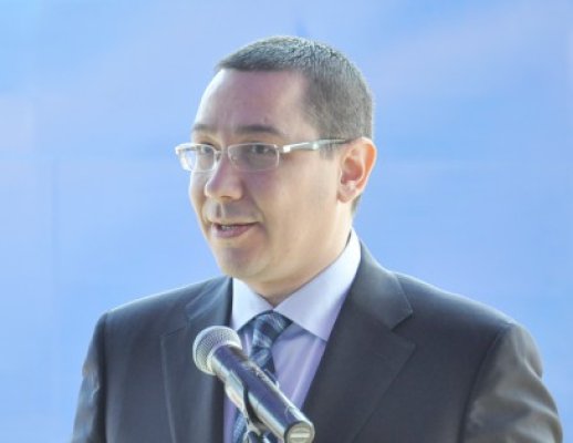Ponta, interimar la Ministerul Transporturilor